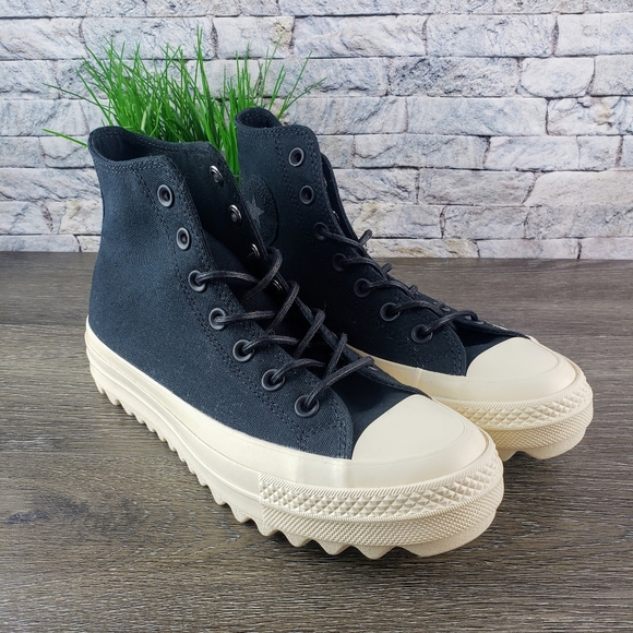 New Chuck Taylor All Star Lift Ripple Hi - Picture 3 of 9